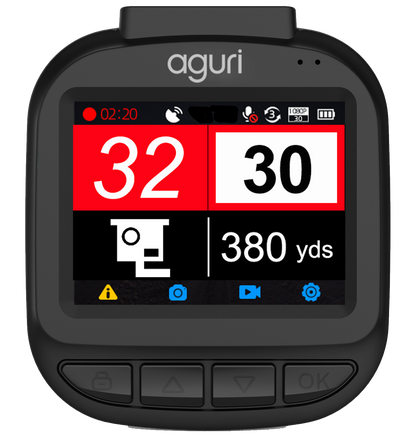 Aguri DX1250 dash cam and speed camera detector