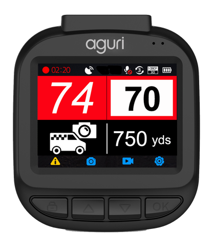 Aguri DX1250 Dash Cam Speed Camera Detector