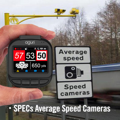 Aguri DX1250 Dash Cam Speed Camera Detector